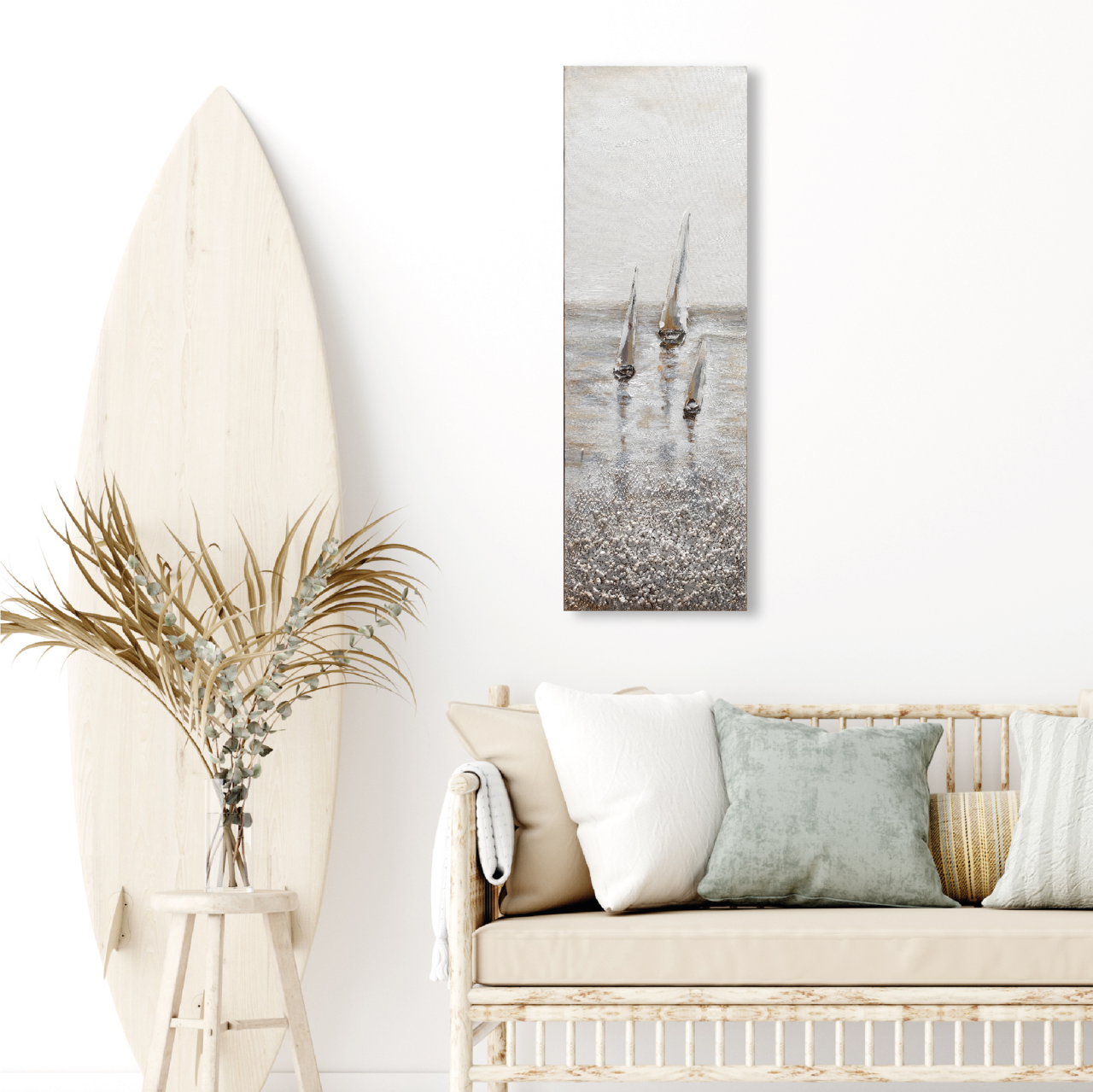 DIPINTO ART. Z511 30X90 FSC100 - ambientata