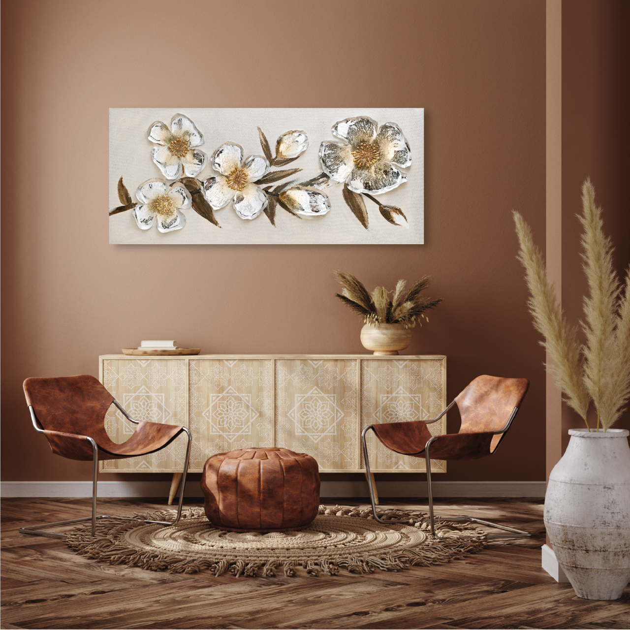 DIPINTO ART. Z570 65X150 FSC100 - ambientata