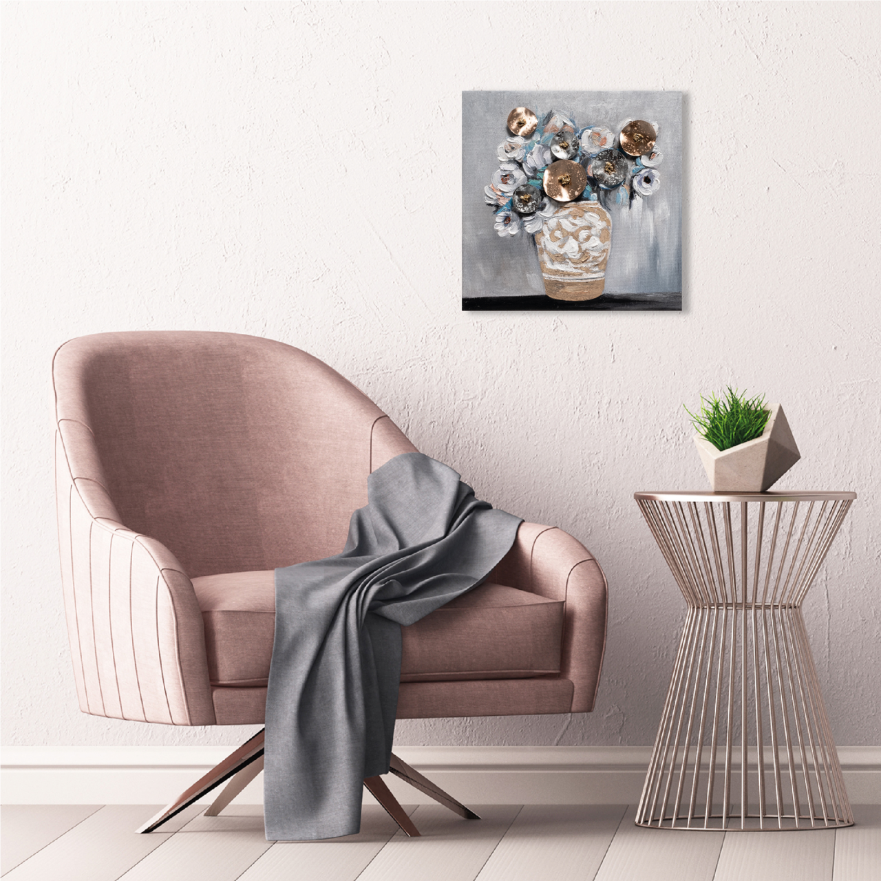 DIPINTO ART. Z704 30X30 FSC 100 - ambientata