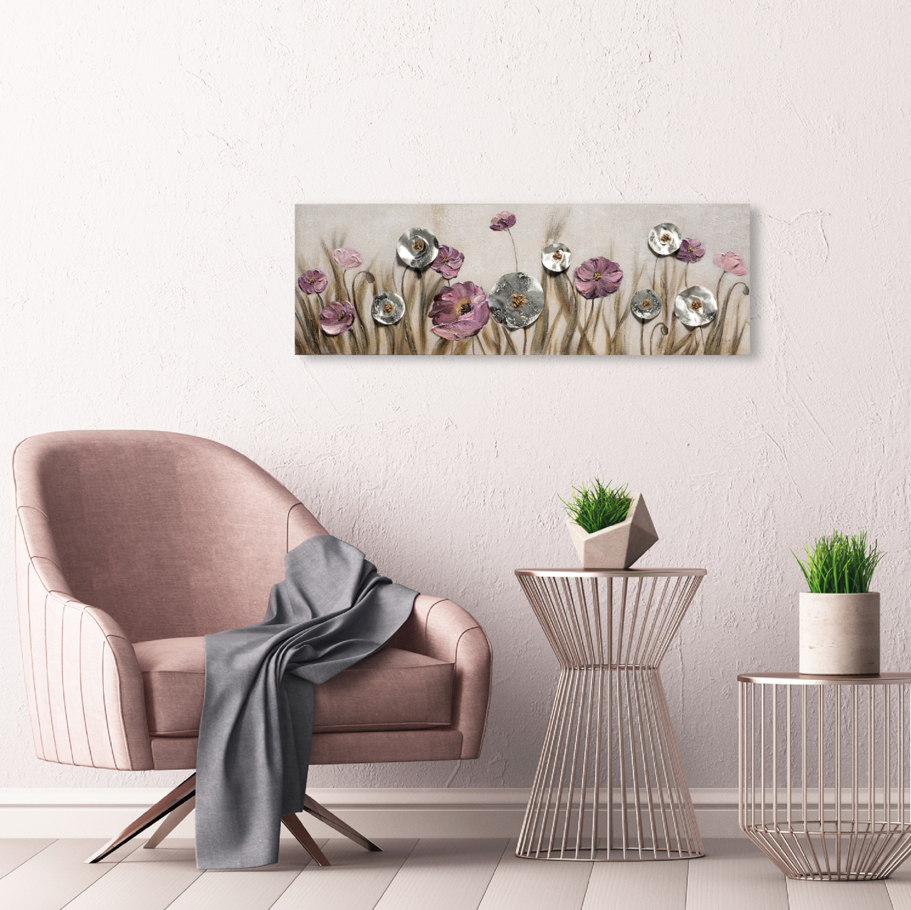 DIPINTO ART. Z706 30X90 FSC 100 - ambientata