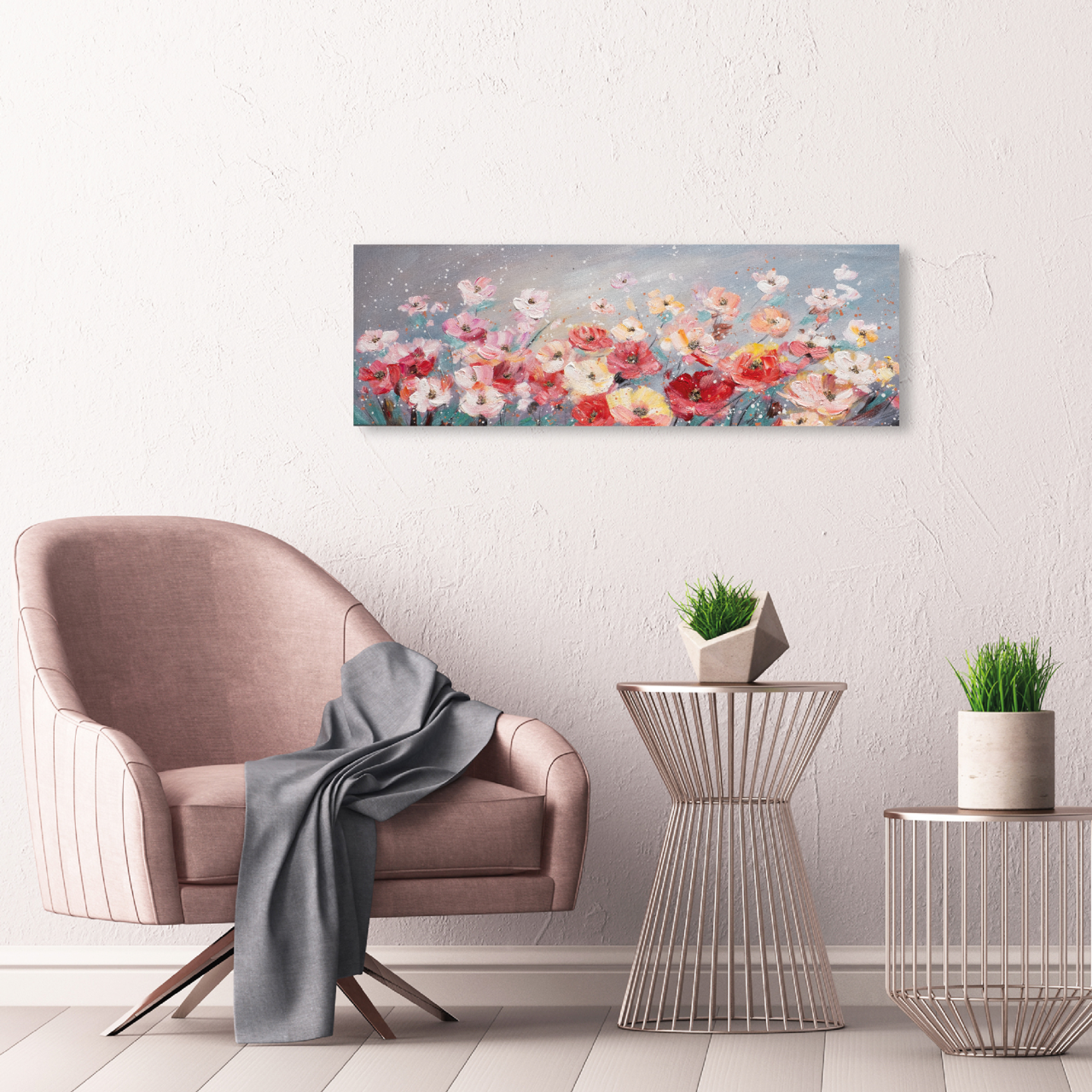 DIPINTO ART. Z707 30X90 FSC 100 - ambientata