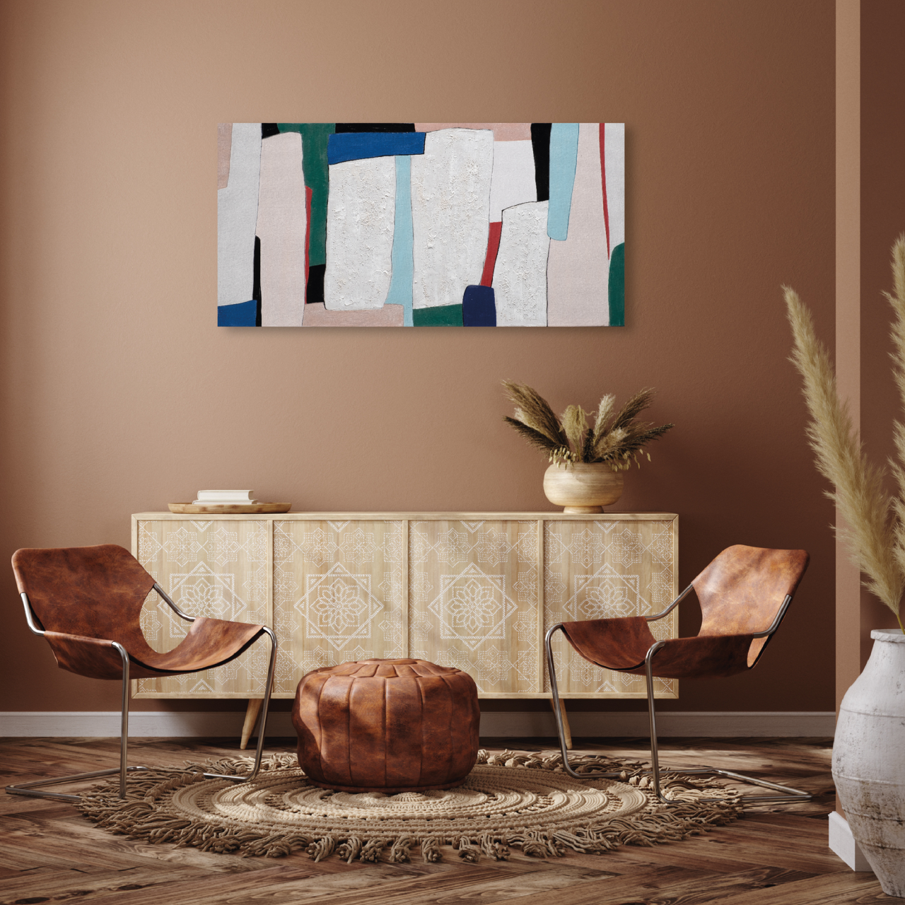 DIPINTO ART. Z715 60X120 FSC 100 - ambientata