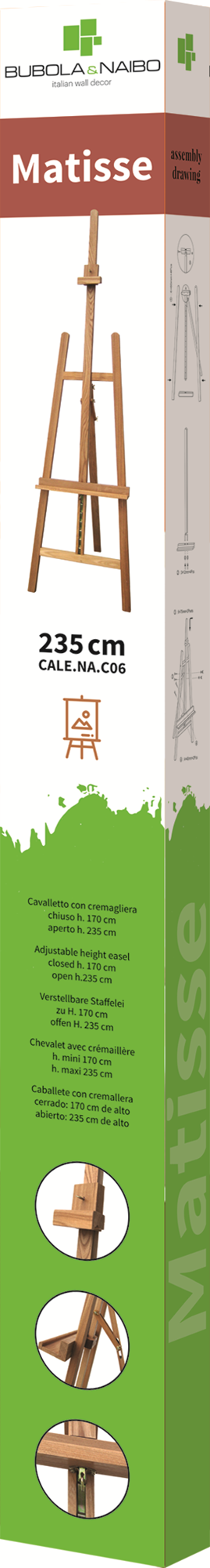 CAVALLETTO LEGNO/NA SERIE P 30 - catalogo