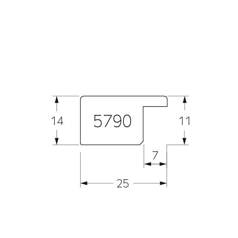 CORNICE IN LEGNO MILTON 5790 - catalogo