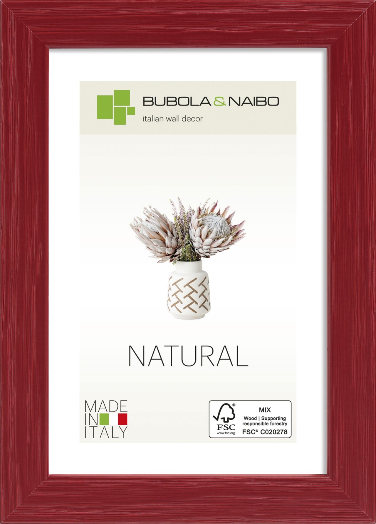 CORNICE IN LEGNO TULIPA 6340 - frontale