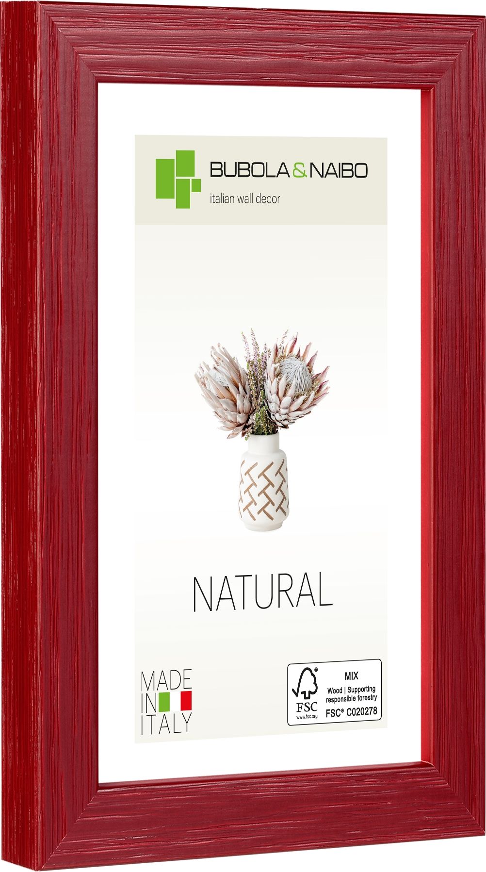 CORNICE IN LEGNO TULIPA 6340 - laterale
