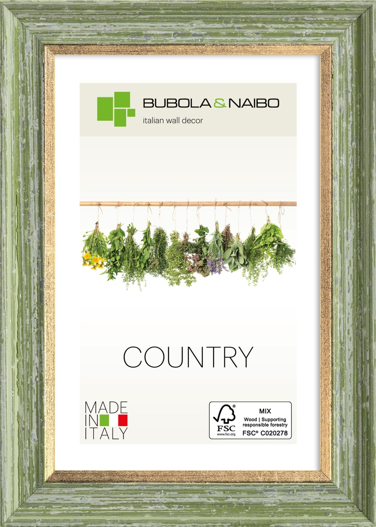 CORNICE IN LEGNO RINGA 7180 - frontale