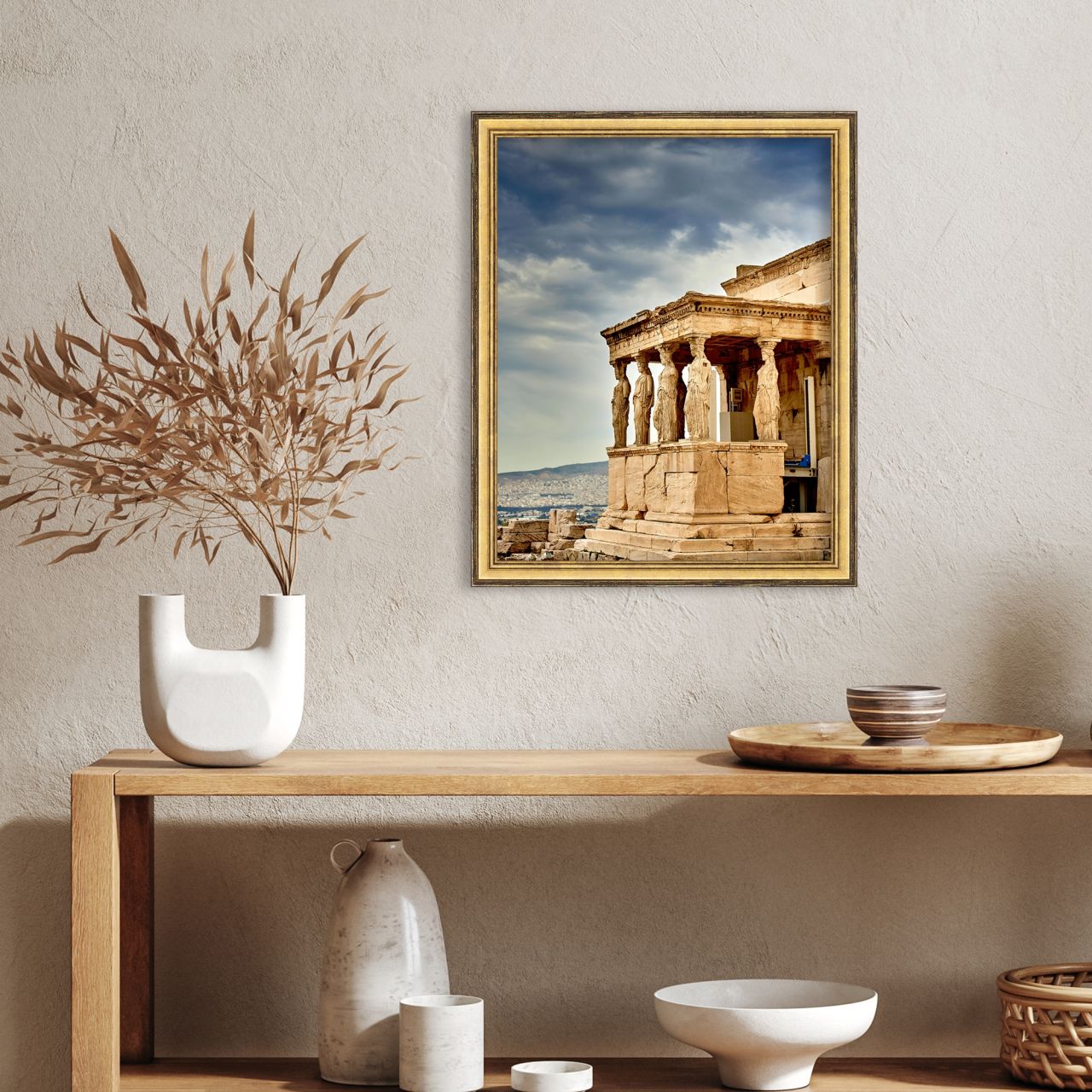 CORNICE IN LEGNO RINGA 7180 - ambientata