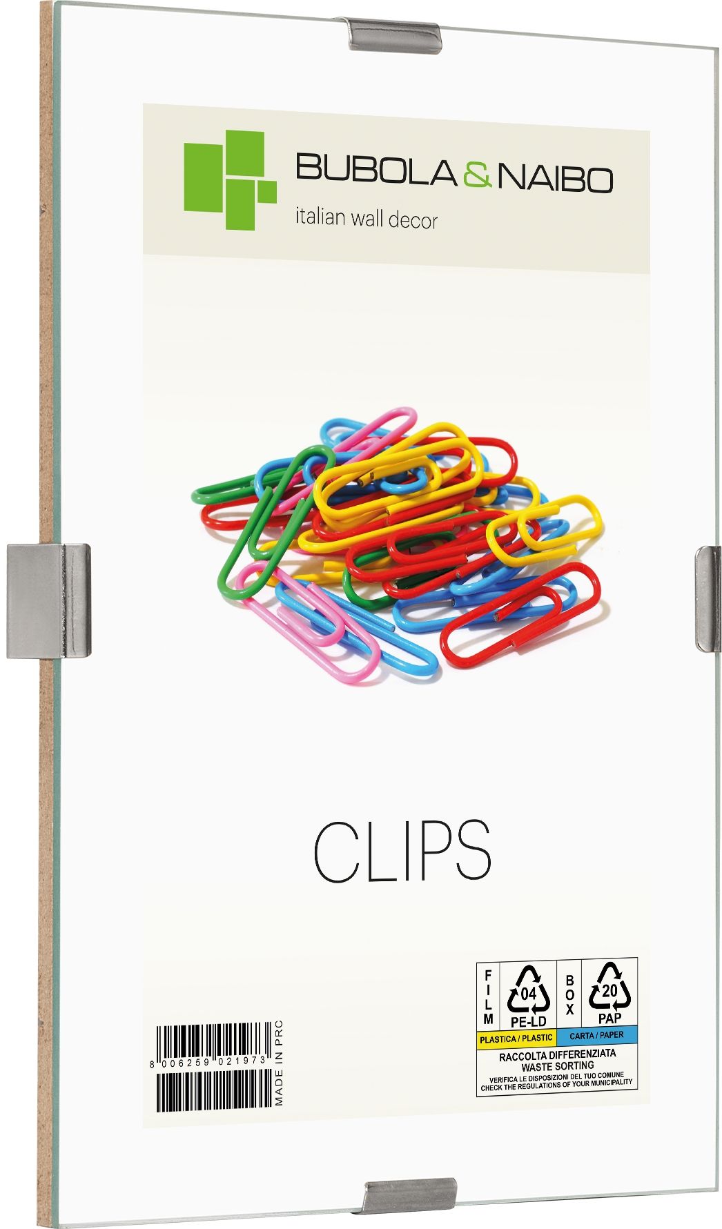 MINIMAL SERIE CLIPS GIO - laterale