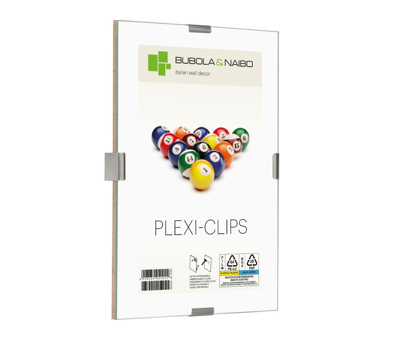 MINIMAL SERIE PLEXI-CLIPS GIO - catalogo