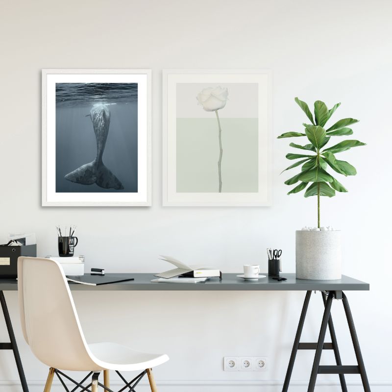 DECOPOSTER WHITE DPH5 - ambientata