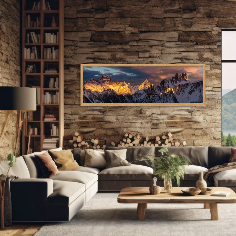 DECOPOSTER OAK DPQ3 - ambientata